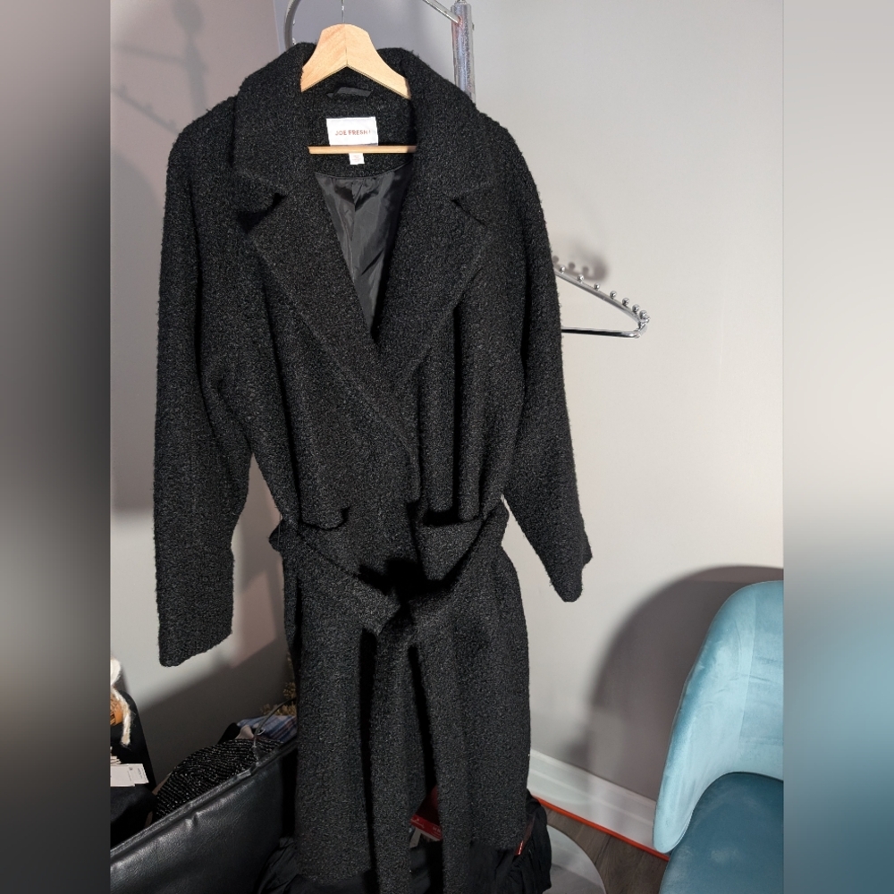 Joe Fresh Elegant Black  Coat